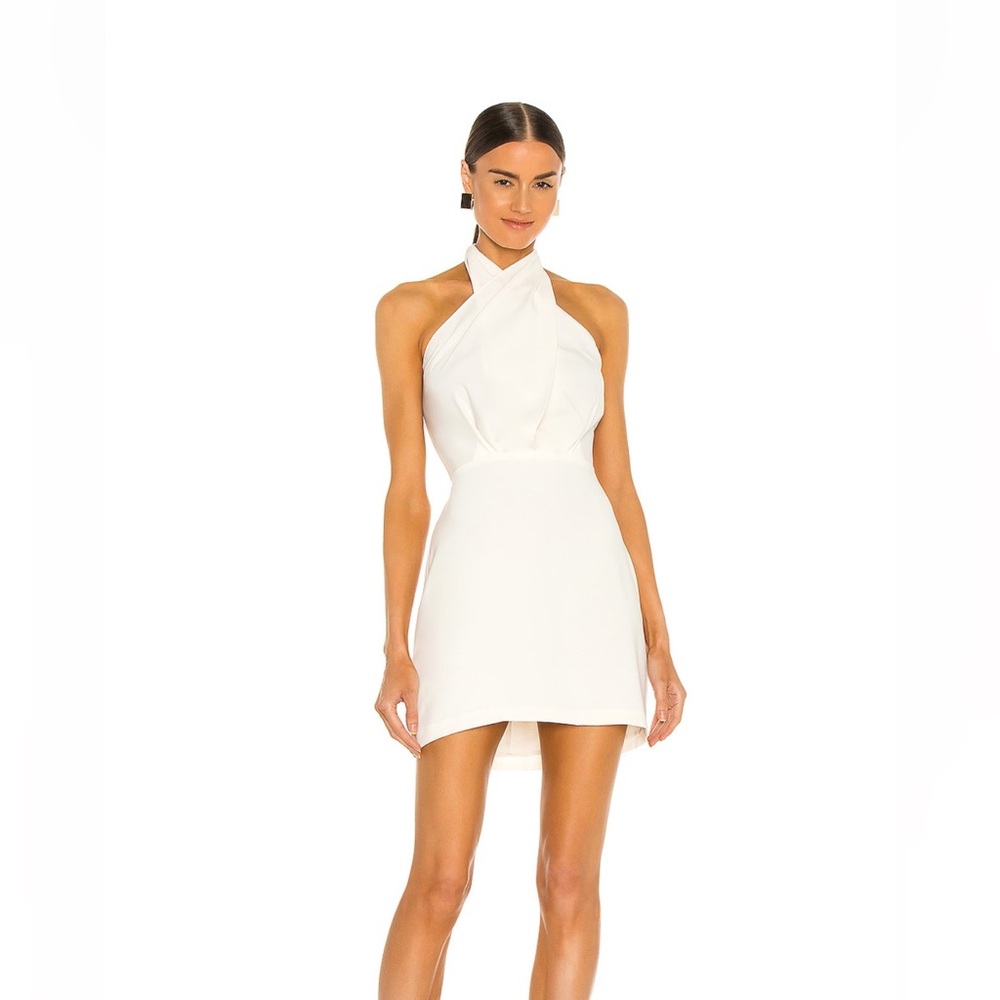 Amanda Uprichard White Mini Dress